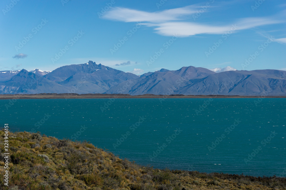 Lago Argentino is the largest and southernmost of the great Patagonian lakes in Argentina
