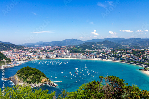 view of san sebastian