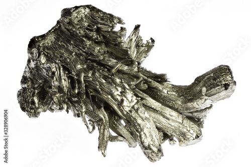 Obraz na płótnie 99.99% fine scandium isolated on white background