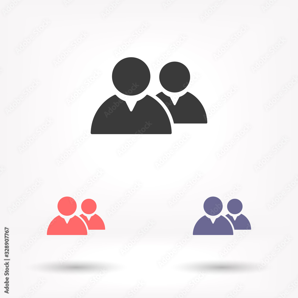 Human vector icon , lorem ipsum Flat design Human vector icon , lorem ipsum Flat design