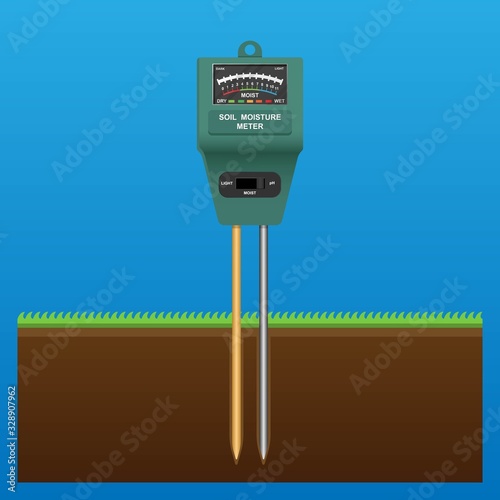 Soil Moisture Analog Meter