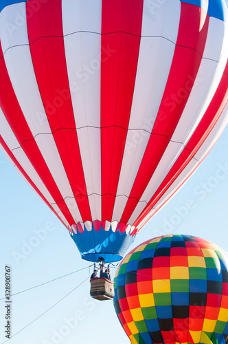 Hot Air Balloons in Sky