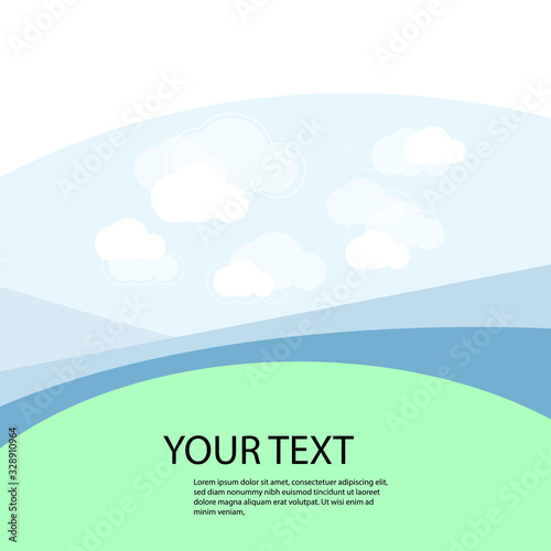landscape background,vector illustrations
