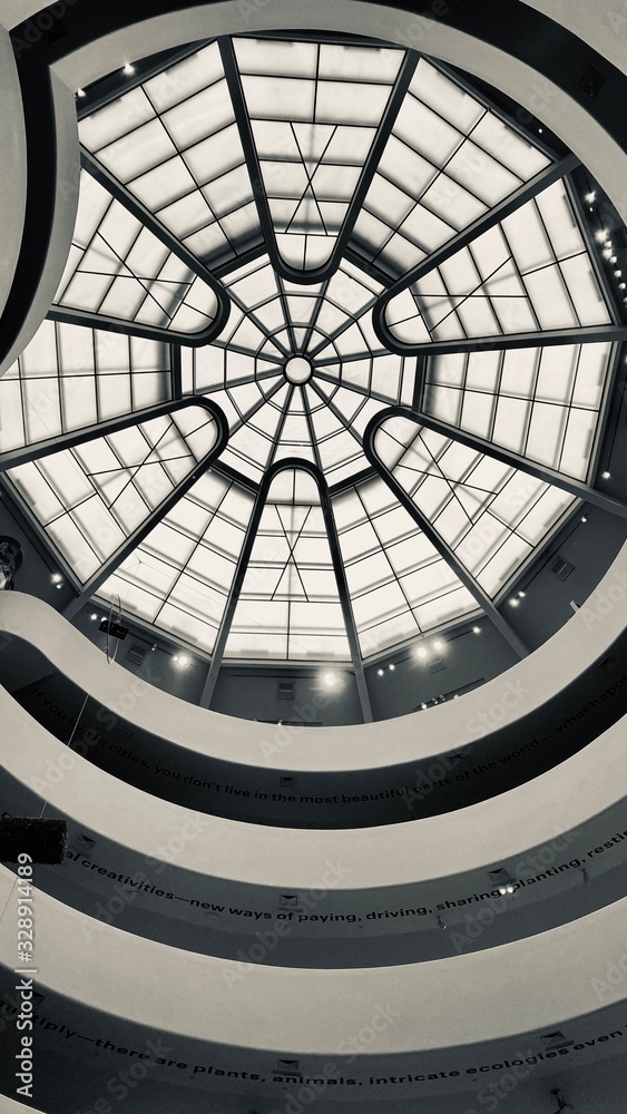 Naklejka premium ceiling of modern building