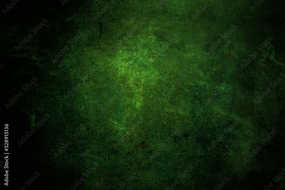 Green Grunge Background. Old Grunge Green Texture