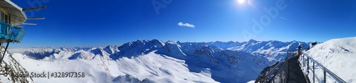 Skiarea of Hochgurgl Obergurgl