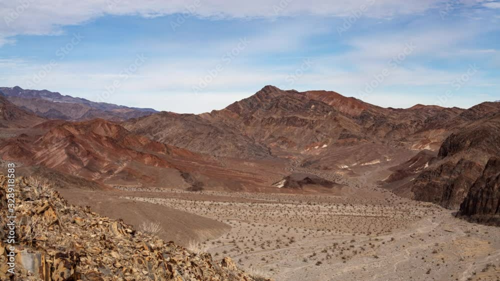 A 24 hour time lapse of the Junction of Cottonwood and Marble Canyons in Death Valley National Park, California A 24 hour time lapse of the Junction of Cottonwood and Marble Canyons in Death Valley National Park, California
