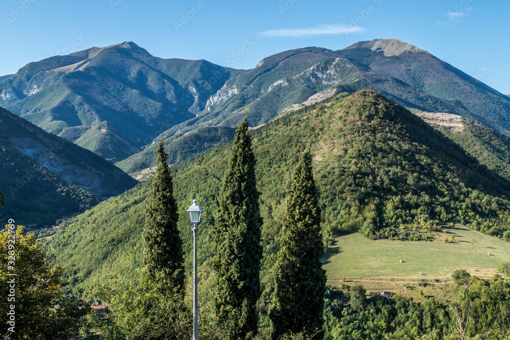 Obraz premium Landscape of Marche Apennines