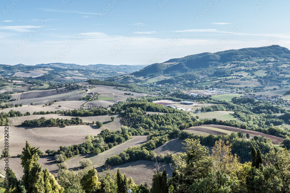Landscape of Marche Apennines