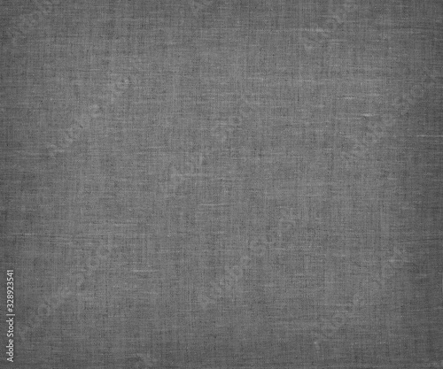 Abstract Black and white canvas texture background.