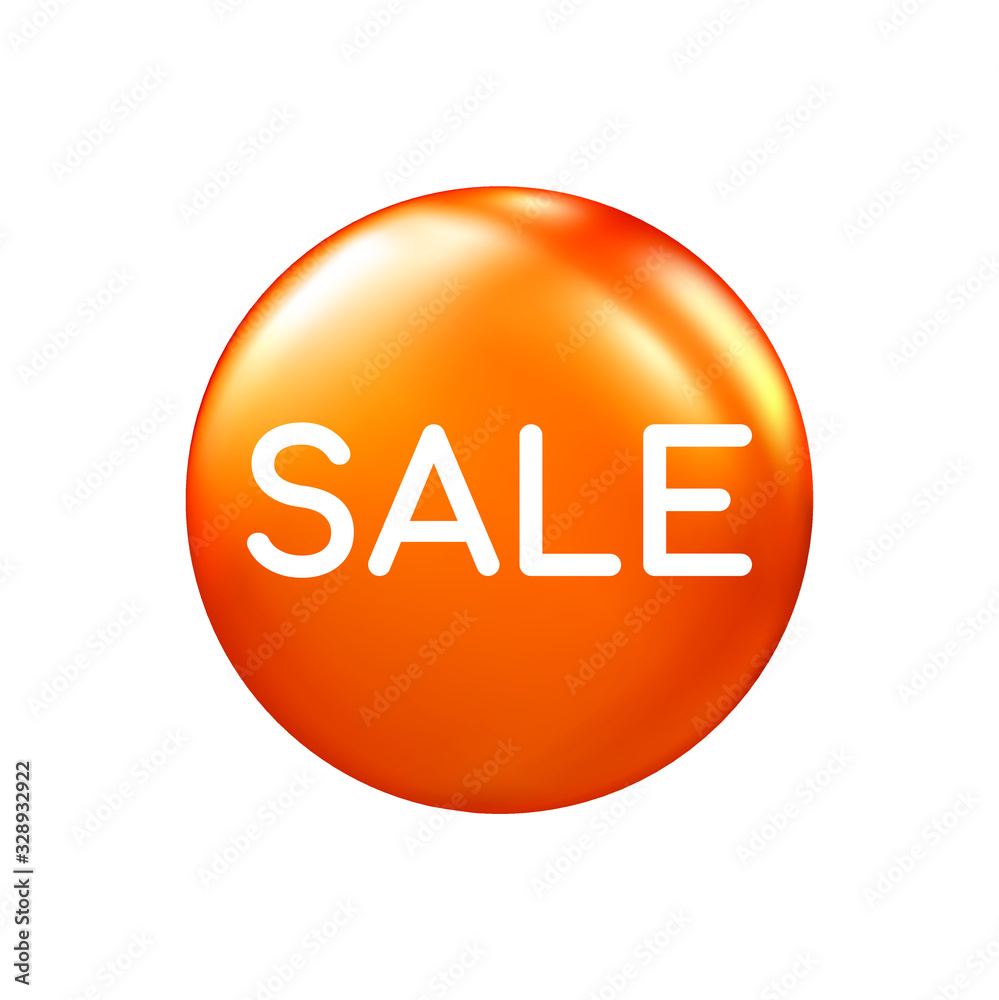 SALE icon. White on a round yellow-gold background. Simple vector illustration for graphic and web design. SALE icon. White on a round yellow-gold background. Simple vector illustration for graphic and web design.