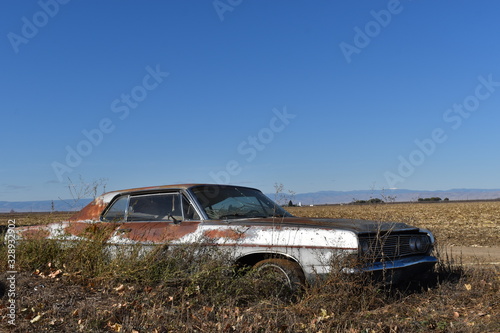 Old Car with Sky © Mikayla