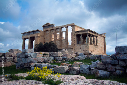 Beautiful landscape of the acropolis