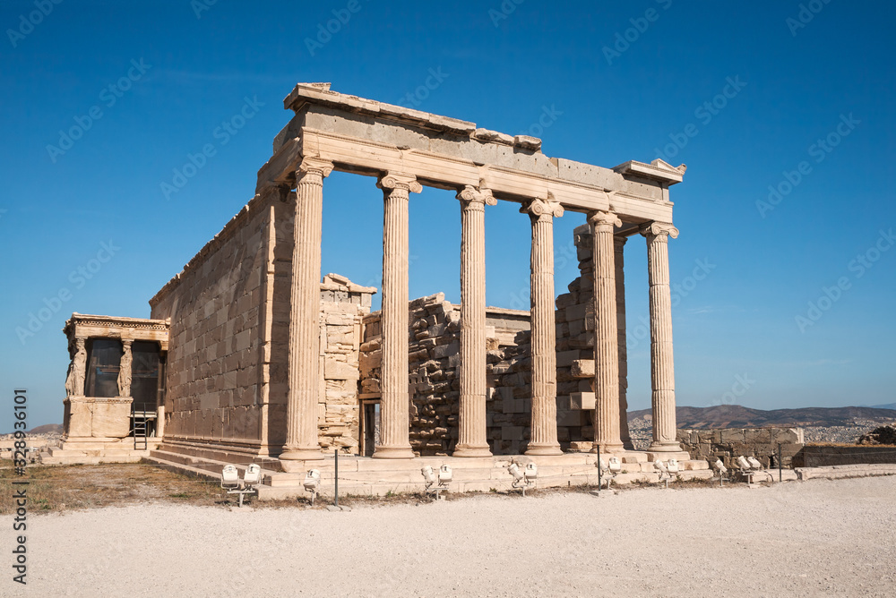Erechtheion Temple in the Acropolis