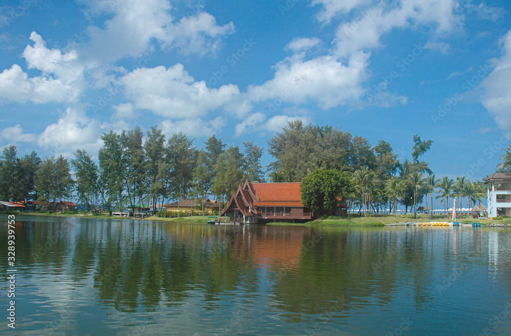 Obraz premium Littel house on Phuket near Bang Tao Beach