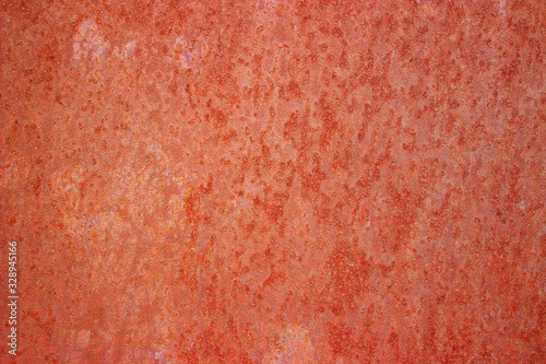  Background of brown rusty metal sheet with slight stains © Римма Мельникова