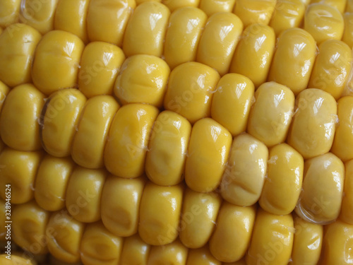 Valokuva close up of korn grains