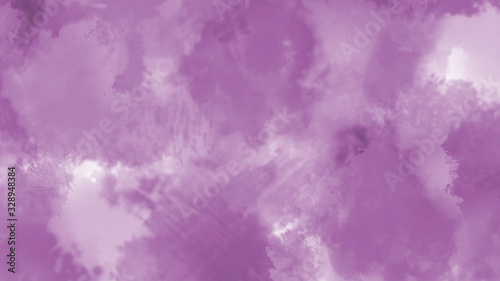 Abstract watercolor background. Purple grunge. Purple watercolor background