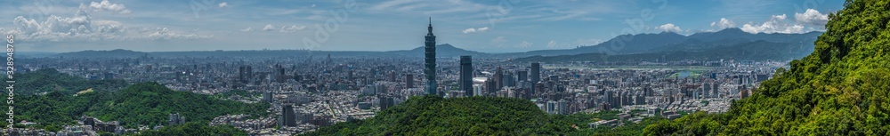 Panorama von Taiwan