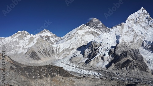 Mount Everest Blick vom Kala Patthar Winter