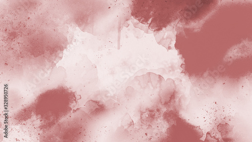 Abstract watercolor background. Red grunge texture. Beautiful red vintage wallpaper © Александр Ковалёв