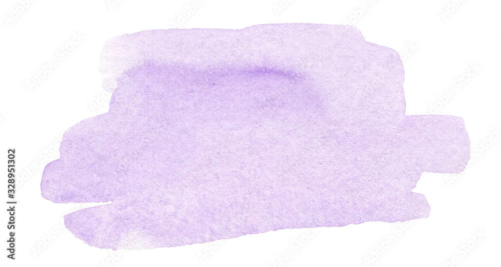 abstract watercolor purple stain isolated on white background abstract watercolor purple stain isolated on white background