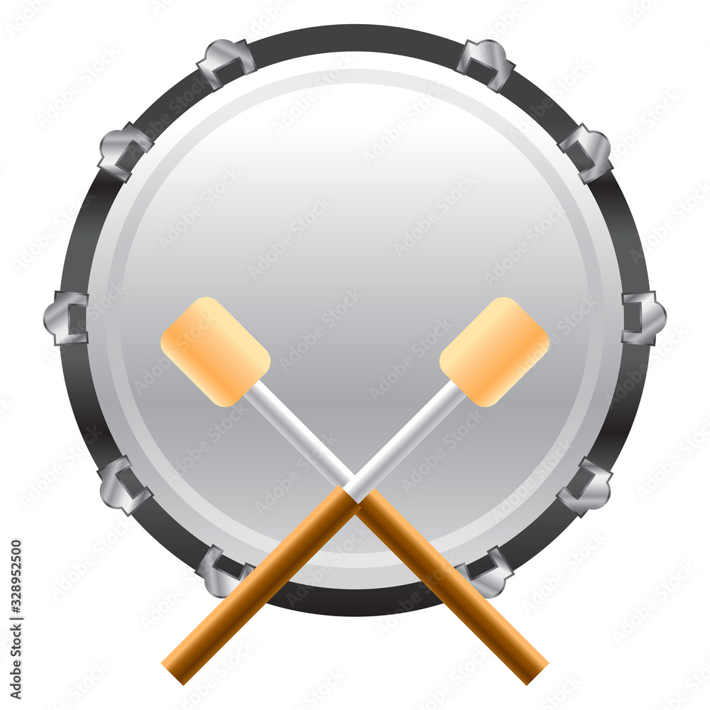marching band bass drum