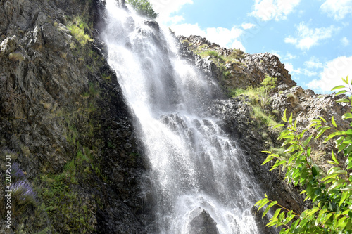 Manthokha Waterfall  Kharmang  Pakistan