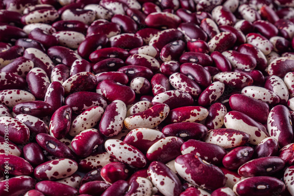fresh organic natural beans on a white background fresh organic natural beans on a white background
