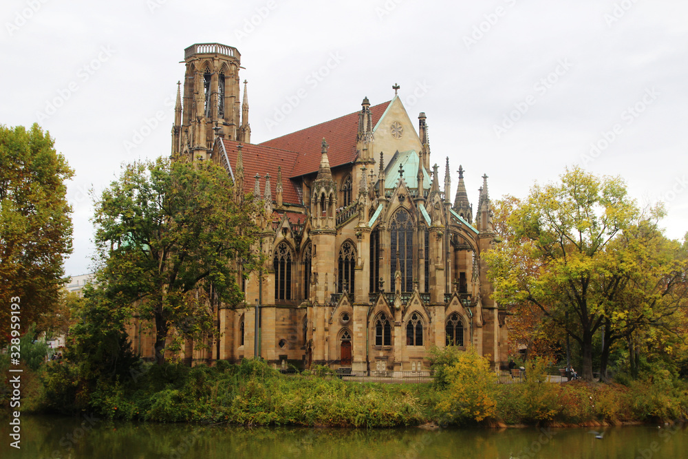 Johanneskirche am Feuersee, Stuttgart, Germany