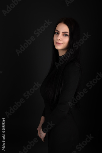 Sexy Young Woman In Studio