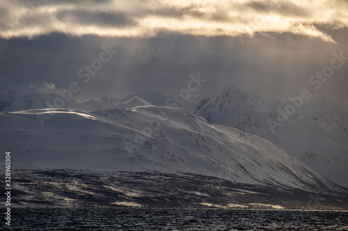 Winter Northern Norway landscape © KrisGrabiec