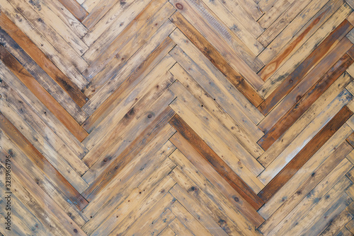 Wood panels floor pattern  old wall texture background