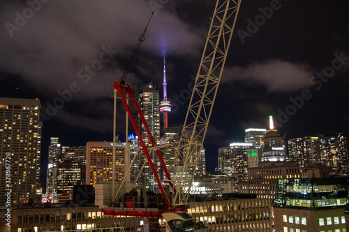 Toronto Cityscape at night