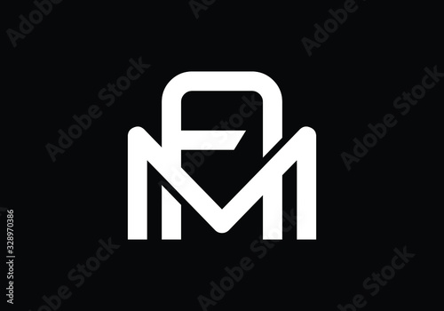 M A MA Initial Letter Logo design vector template, Graphic Alphabet Symbol for Corporate Business Identity