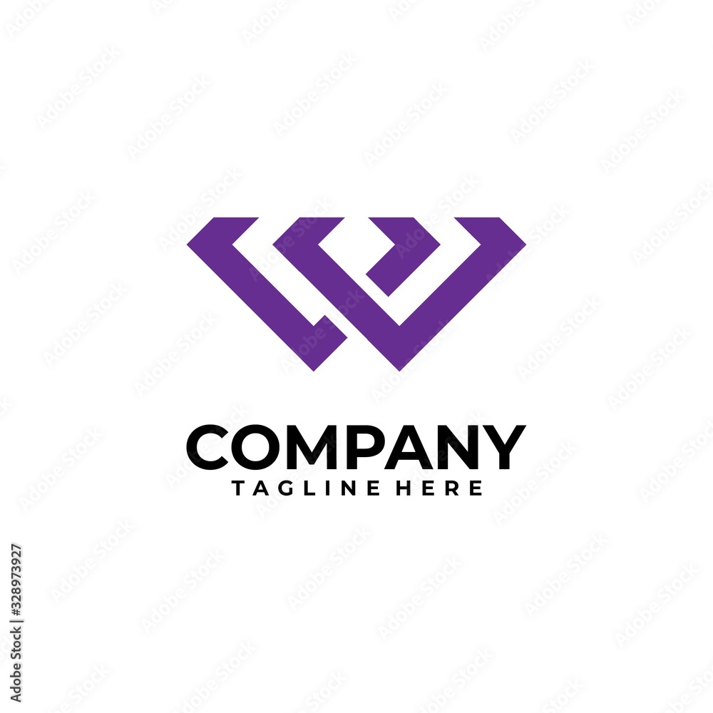 initial letter W logo design vector inspiration initial letter W logo design vector inspiration