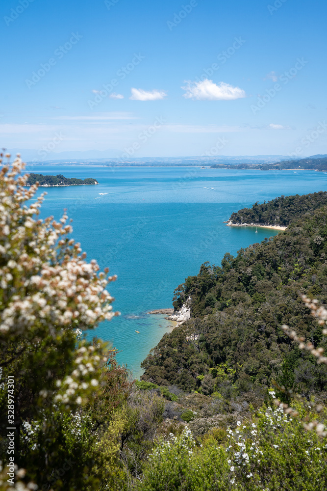beautiful view of Abel Tasman track beautiful view of Abel Tasman track