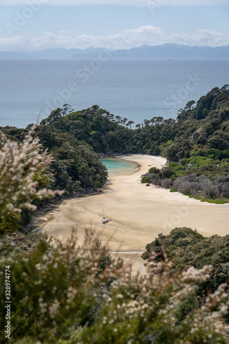 beautiful view of Abel Tasman track