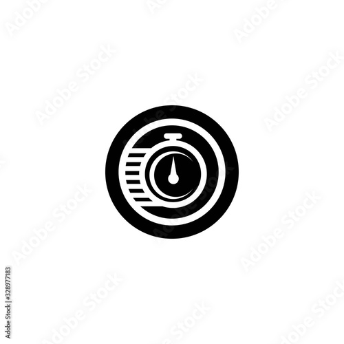 Speed logo template vector icon design
