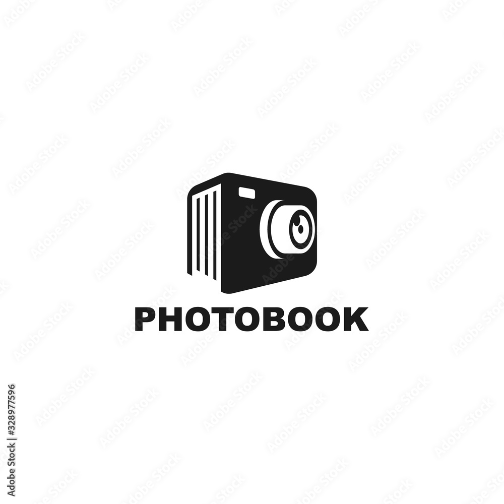 Photobook logo design inspration. Logo design for photography business