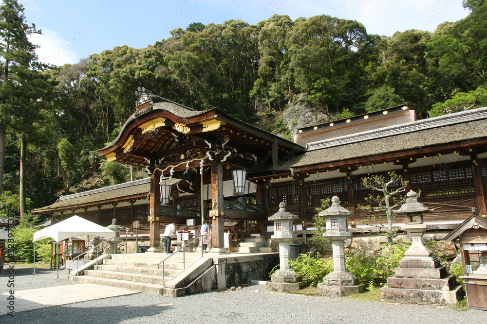 Matsuo-taisha shinto shrine in Kyoto, Japan