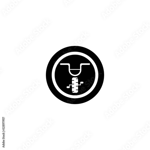 Bike logo template vector icon
