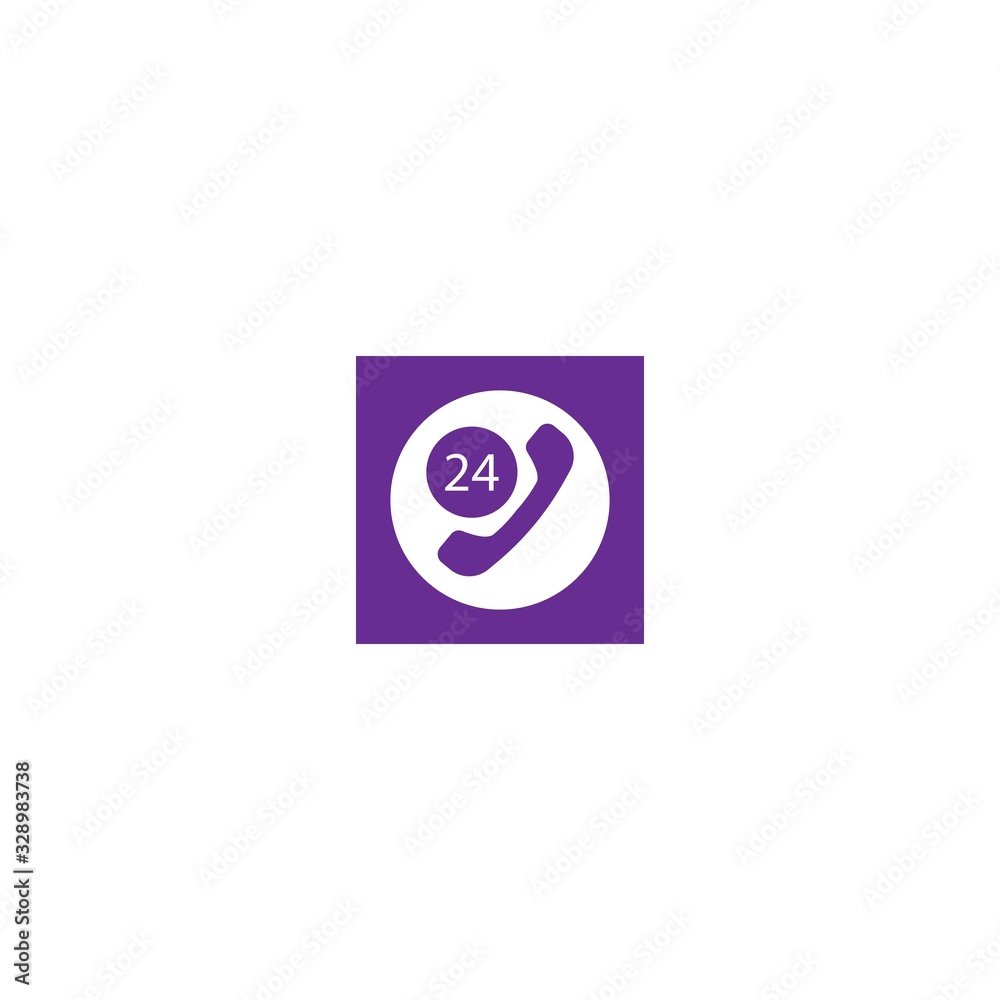 Telephone logo template vector icon illustration Telephone logo template vector icon illustration