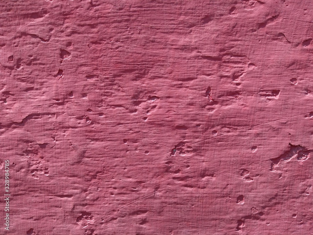 Pink texture of wall