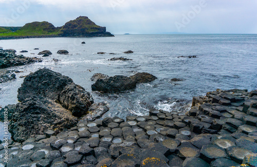 Bild auf Leinwand Calzada del Gigante, Irlanda del Norte