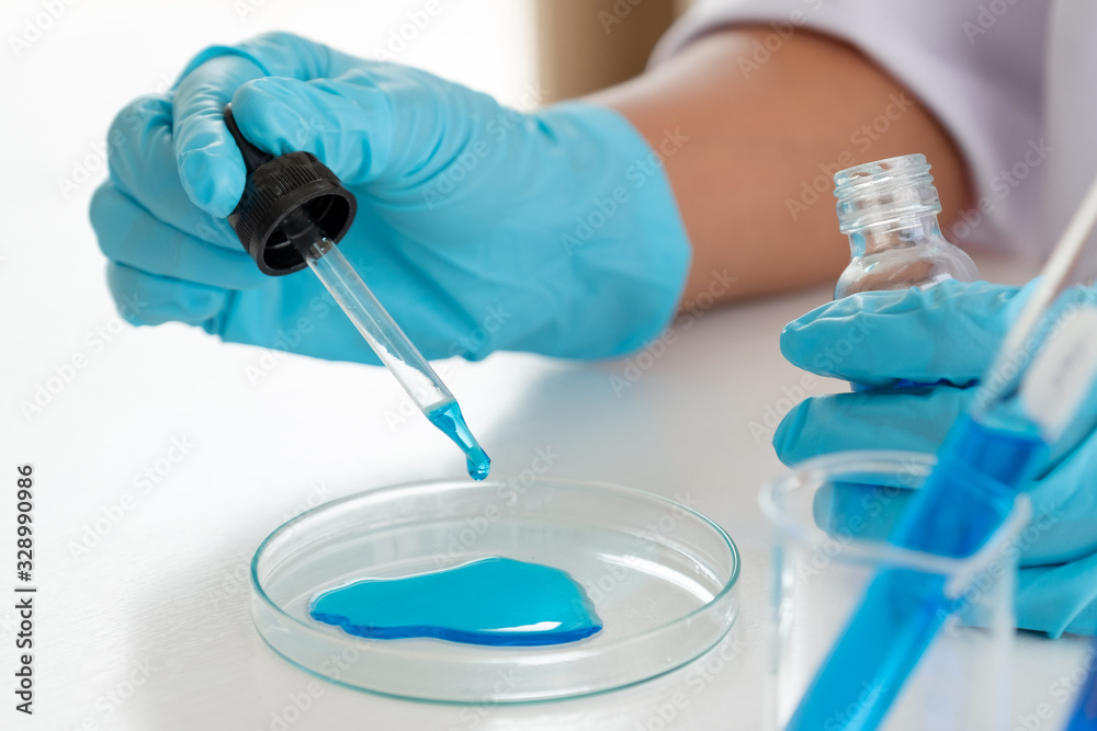 Medical scientists have experimented with liquid chemicals in vitro to analyze viral data in chemical laboratories. Scientific research concepts Medical scientists have experimented with liquid chemicals in vitro to analyze viral data in chemical laboratories. Scientific research concepts