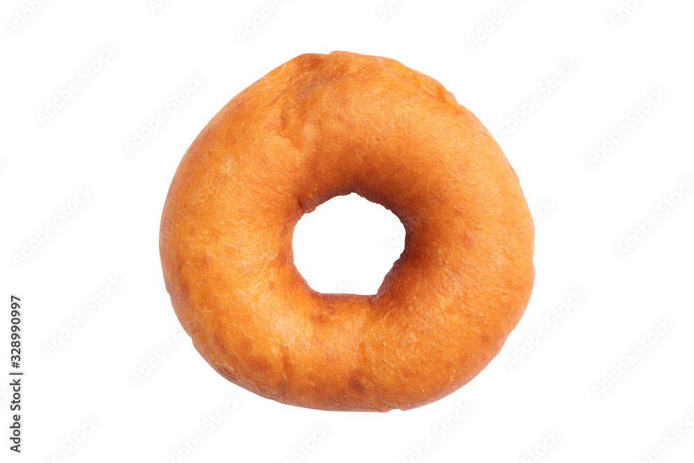 Classic doughnut isolated on white background Classic doughnut isolated on white background