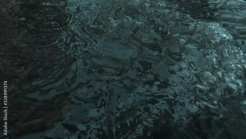 Dirty water running and being wasted Dirty water running and being wasted