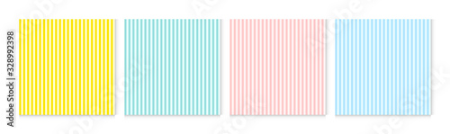 Background pattern seamless vertical stripe abstract colorful pastel colors. Summer background design.