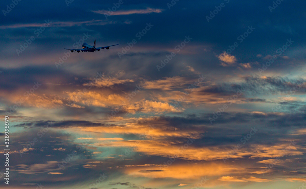 Sunset departure